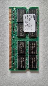 Pamięć RAM 512MB Samsung