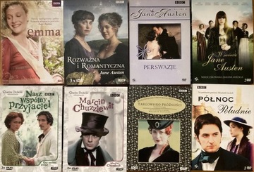 Ekranizacje kostiumowe Austen | Dickens |inne 9DVD
