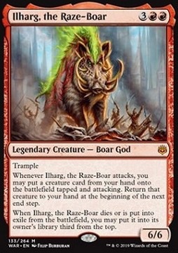 Ilharg, the Raze-Boar JP Magic: The Gathering