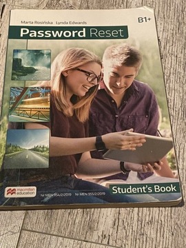 Password reset b1+ podręcznik