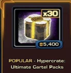 30 Ultimate Cartel Packs [Hypercrate]