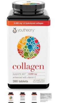 Collagen 6000mg, 390 tabletek