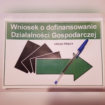 Długopis - Wniosek dotacje PUP w Piasecznie POMOGĘ