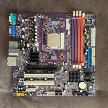  Płyta główna ECS i Procesor AMD Athlon 64 x2