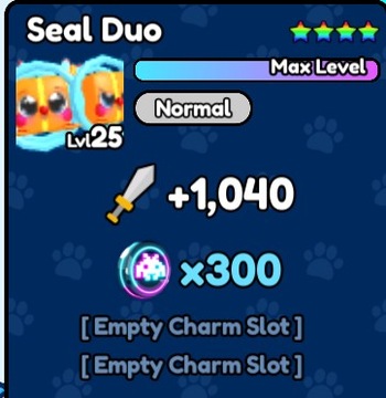 Seal Duo lvl 25 - Pet Catchers