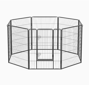 Kojec dla psa królika XXL wysoki metalowy 210x100