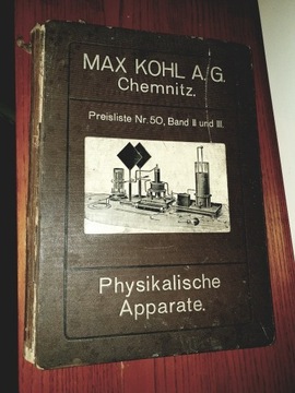 MAX KOHL A.G Physikalische Apparate