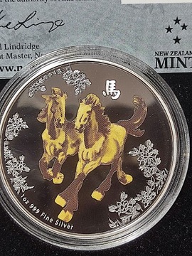 New Zealand Mint Konie Feng Shui 1 Oz