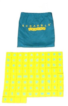 SCRABBLE JUNIOR / ZESTAW LITEREK / MATTEL