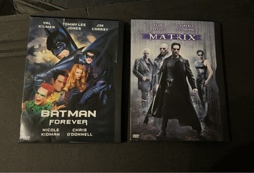 Wydania specjalne kolekcjonerskie filmy DVD Batman Matrix kino film cinema