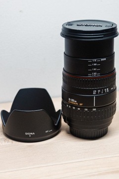 SIGMA 28-200 IF aspherical DL zoom 3.5 5.6 72mm