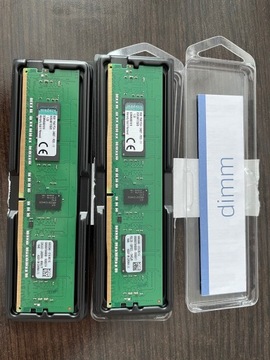 16GB 2x8GB DDR4 RDIMM KVR24R17S8/8 PC4 2400 CL17