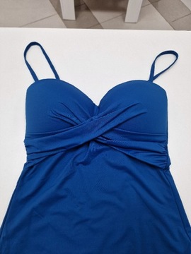 Niebieski strój kąpielowy jednoczęściowy Oysho M