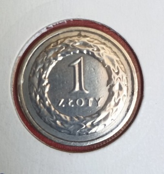 4 monety 1990 1 zł 50.  gr 10 gr 5gr