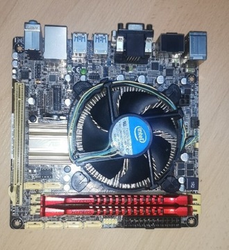 Asus H87i Plus, Kingston 16GB, procesor 