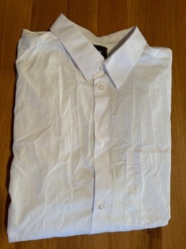 koszula męska H&M Premium XL biała na lato
