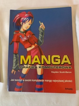 Książka "Manga grafika komputerowa" dobry stan