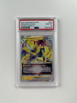 2023 ZERAORA VSTAR CROWN ZENITH PSA 10