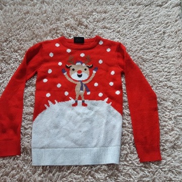 Sweter Świąteczny chłopiecy 146#153
