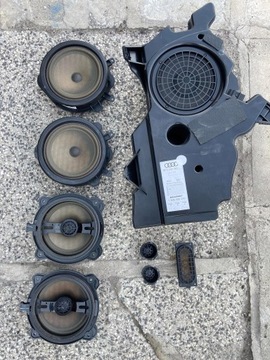 Głośniki Subwoofer Audi S3/A3 8P Komplet 3Drzwi