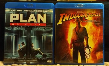 PLAN UCIECZKI, INDIANA JONES, 2 X BLU-RAY, LEKTOR