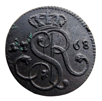 1 grosz 1768 SAP Mennica Kraków "G"