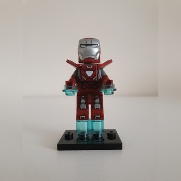 Unikatowa Figurka LEGO Iron Man Silver Centurion