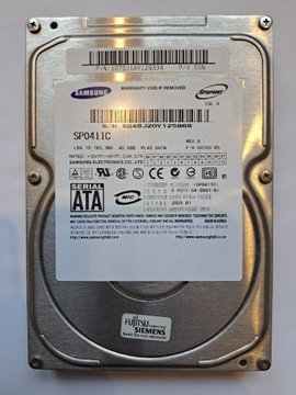 Dysk HDD Samsung 40GB SP0411C 7200 rpm