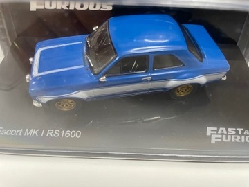Ford Escort 1:43 DeAgostini Fast and furious 