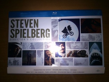 Spielberg, Szczęki, Park Jurajski, 1941, E.T. PL