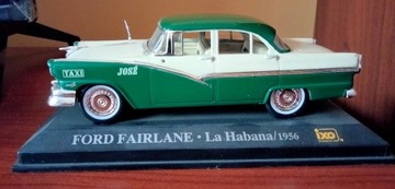 Ford Fairlane La Habana 1956 Taxi 1:43 Altaya 