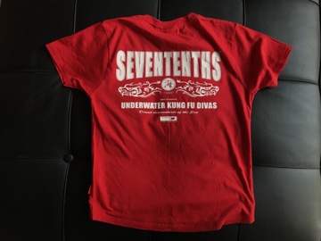 Czerwona damska koszulka tshirt Seven Tenths