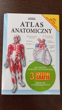 Atlas anatomiczny +3 plakaty!