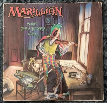MARILLION Script For A Jester's Tear 1985r EMI EX