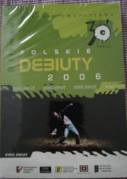 POLSKIE DEBIUTY 2006 DVD X 2 płyty 