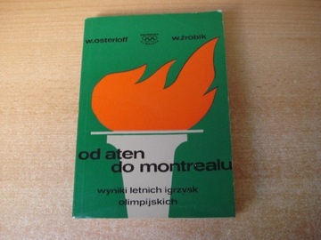 Książka "Od Aten do Montrealu" 1977 rok