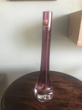 Ingrid Glass-bakłażanowy wazon .