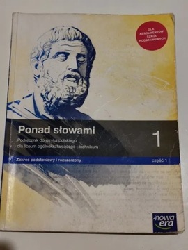 Ponad słowami 1 Nowa Era podręcznik j. polski