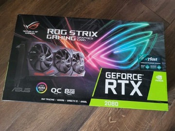 Karta graficzna Asus RTX 2080 Rog Strix OC