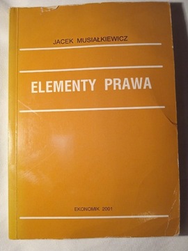 "Elementy prawa" J. Musiałkiewicz