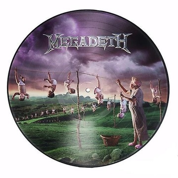 MEGADETH Youthanasia winyl Pictures USA