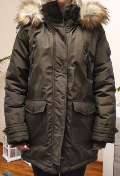 Kurtka damska parka khaki 42 C&A