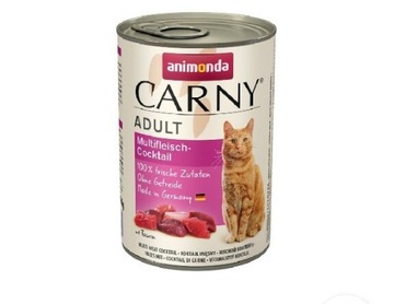 6x400 Animonda Carny Adult karma mokra dla kotów