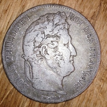 5 franków 1840 r, Ludwik Filip I, A, rzadkie