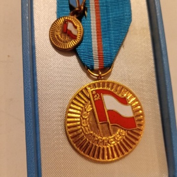 Medal Złoty za Zasługi w Umacnianiu Przyjaźni szt3