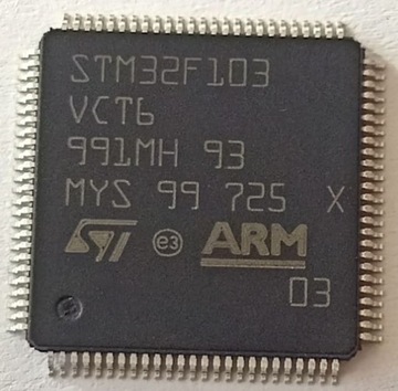 Nowy mikrokontroler STM32F103VCT6 LQFP-100