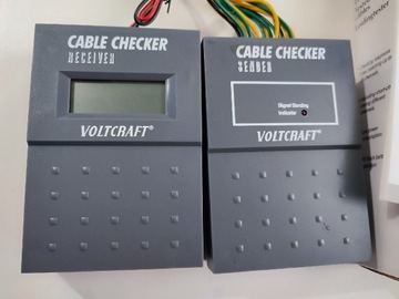 Tester kabli VOLTCRAFT transmiter i odbiornik