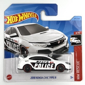 Samochodzik Mattel Hot Wheels Honda Civic Type R