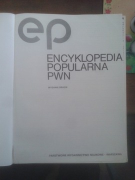 Encyklopedia popularna PWN 1982 rok