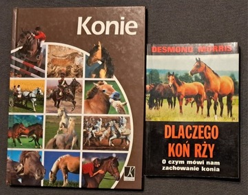 2 książki o tematyce Konie 